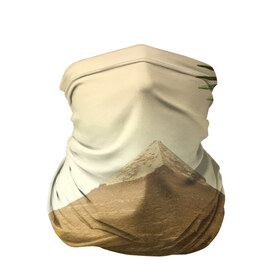 Бандана-труба 3D с принтом Egypt , 100% полиэстер, ткань с особыми свойствами — Activecool | плотность 150‒180 г/м2; хорошо тянется, но сохраняет форму | egypt | египет | закат | золото | клеопатра | мумия | песок | пирамиды | пустыня | солнце