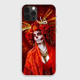 Чехол для iPhone 12 Pro Max с принтом День мертвецов , Силикон |  | cobwebs | color | day of the dead | dead | death | eyes | girl | halloween | holiday | makeup | mask | mexican skull | mexico | ornament | pattern | взгляд | девушка | день мертвых | макияж | маска | мексика | мексиканский череп | мертвецов | орнамент | п