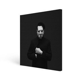 Холст квадратный с принтом Marilyn Manson , 100% ПВХ |  | Тематика изображения на принте: звезда | знаменитость | музыка | мэрилин мэнсон | певец | рокер