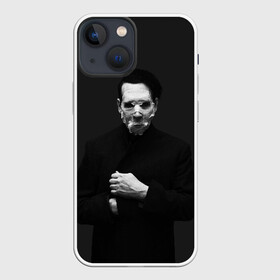 Чехол для iPhone 13 mini с принтом Marilyn Manson ,  |  | звезда | знаменитость | музыка | мэрилин мэнсон | певец | рокер