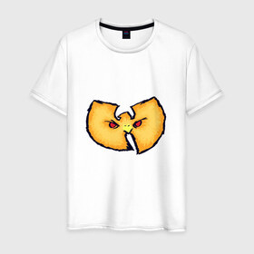 Мужская футболка хлопок с принтом Wu-Tang Clan , 100% хлопок | прямой крой, круглый вырез горловины, длина до линии бедер, слегка спущенное плечо. | gza | hip hop | rza | wu fam | ву танг клан | хип хоп