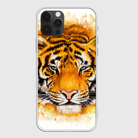 Чехол для iPhone 12 Pro Max с принтом Tiger , Силикон |  | Тематика изображения на принте: тигр