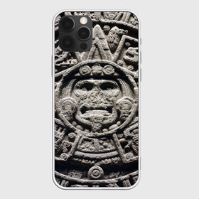 Чехол для iPhone 12 Pro Max с принтом Календарь ацтеков , Силикон |  | ацтеки | древняя цивилизация | индейцы | майя | южная америка