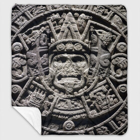 Плед с рукавами с принтом Календарь ацтеков , 100% полиэстер | Закругленные углы, все края обработаны. Ткань не мнется и не растягивается. Размер 170*145 | ацтеки | древняя цивилизация | индейцы | майя | южная америка