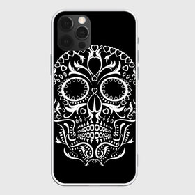 Чехол для iPhone 12 Pro Max с принтом Мексиканский череп , Силикон |  | color | dead | death | eyes | girl | halloween | holiday | makeup | mask | mexican skull | mexico | ornament | pattern | взгляд | девушка | день мертвых | макияж | маска | мексика | мексиканский череп | мертвецов | орнамент | паутина | праздник