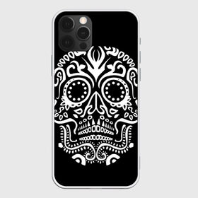 Чехол для iPhone 12 Pro Max с принтом Мексиканский череп , Силикон |  | color | dead | death | eyes | girl | halloween | holiday | makeup | mask | mexican skull | mexico | ornament | pattern | взгляд | девушка | день мертвых | макияж | маска | мексика | мексиканский череп | мертвецов | орнамент | паутина | праздник