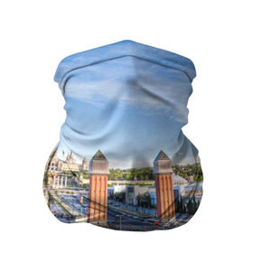 Бандана-труба 3D с принтом Барселона , 100% полиэстер, ткань с особыми свойствами — Activecool | плотность 150‒180 г/м2; хорошо тянется, но сохраняет форму | barcelona | europe | spain | барселона | европа | ес | испания | каталония | отпуск | туризм