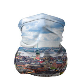 Бандана-труба 3D с принтом Швеция , 100% полиэстер, ткань с особыми свойствами — Activecool | плотность 150‒180 г/м2; хорошо тянется, но сохраняет форму | europe | stockholm | sweden | европа | ес | каникулы | отпуск | стокгольм | туризм | швеция