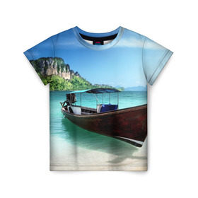 Детская футболка 3D с принтом Таиланд , 100% гипоаллергенный полиэфир | прямой крой, круглый вырез горловины, длина до линии бедер, чуть спущенное плечо, ткань немного тянется | asia | bangkok | thailand | азия | бангкок | жара | змеи | крокодилы | море | обезьяны | океан | острова | отдых | отпуск | пляжи | проституция | рай | спорт | таиланд | тай | трансвеститы | туризм