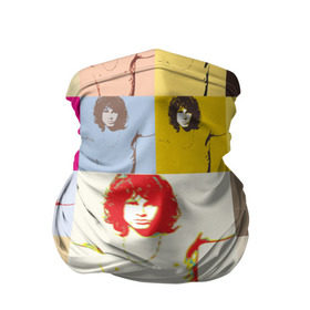 Бандана-труба 3D с принтом Pop Art Jim Morrison The Doors , 100% полиэстер, ткань с особыми свойствами — Activecool | плотность 150‒180 г/м2; хорошо тянется, но сохраняет форму | jim morrison | the doors | арт | дорс | моррисон