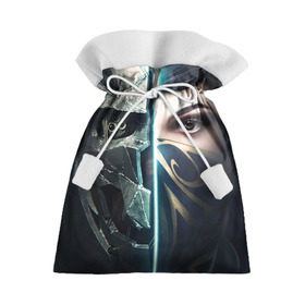 Подарочный 3D мешок с принтом Dishonored 2 , 100% полиэстер | Размер: 29*39 см | Тематика изображения на принте: dishonored 2