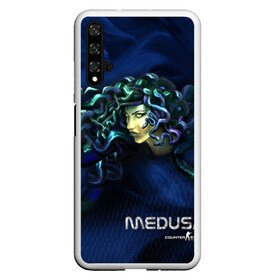 Чехол для Honor 20 с принтом AWP Medusa , Силикон | Область печати: задняя сторона чехла, без боковых панелей | awp | counter | csgoб контр | medusa | strike | авп | кейс | контер | ксго | медуза | скин | страйк