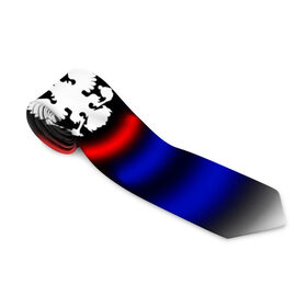 Галстук 3D с принтом Россия , 100% полиэстер | Длина 148 см; Плотность 150-180 г/м2 | герб | патриот | победа | россия | русский