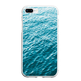 Чехол для iPhone 7Plus/8 Plus матовый с принтом Море , Силикон | Область печати: задняя сторона чехла, без боковых панелей | Тематика изображения на принте: orca | sea | whale | вода | киты | косатки | лето | любовь | море | океан | отдых | пальмы | пляж | солнце