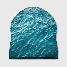 Шапка 3D с принтом Море , 100% полиэстер | универсальный размер, печать по всей поверхности изделия | orca | sea | whale | вода | киты | косатки | лето | любовь | море | океан | отдых | пальмы | пляж | солнце