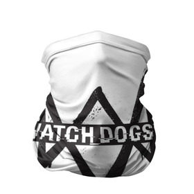 Бандана-труба 3D с принтом Watch Dogs 2 , 100% полиэстер, ткань с особыми свойствами — Activecool | плотность 150‒180 г/м2; хорошо тянется, но сохраняет форму | 2 | dogs | ubisoft | watch | хакер