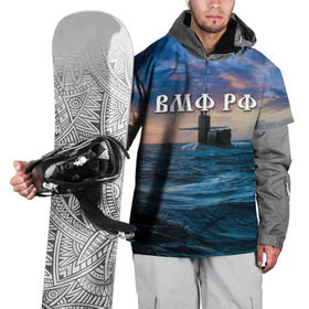 Накидка на куртку 3D с принтом Подводная лодка , 100% полиэстер |  | вмф | морской флот | моряк | тельняшка | флот | якорь