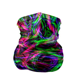 Бандана-труба 3D с принтом Plazma , 100% полиэстер, ткань с особыми свойствами — Activecool | плотность 150‒180 г/м2; хорошо тянется, но сохраняет форму | радужный | разноцветный | яркий