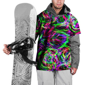 Накидка на куртку 3D с принтом Plazma , 100% полиэстер |  | Тематика изображения на принте: радужный | разноцветный | яркий