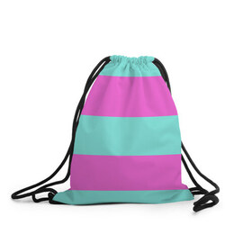 Рюкзак-мешок 3D с принтом Кислотные цвета , 100% полиэстер | плотность ткани — 200 г/м2, размер — 35 х 45 см; лямки — толстые шнурки, застежка на шнуровке, без карманов и подкладки | кислотные цвета | розовый