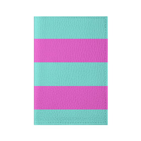 Обложка для паспорта матовая кожа с принтом Кислотные цвета , натуральная матовая кожа | размер 19,3 х 13,7 см; прозрачные пластиковые крепления | кислотные цвета | розовый