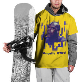 Накидка на куртку 3D с принтом Shaquille O`Neal , 100% полиэстер |  | Тематика изображения на принте: nba | баскетбол | баскетболист | спорт | шакил о’нил