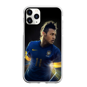 Чехол для iPhone 11 Pro матовый с принтом Neymar , Силикон |  | барселона | бразилия | неймар | футбол | футболист