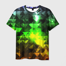 Мужская футболка 3D с принтом Party 1 , 100% полиэфир | прямой крой, круглый вырез горловины, длина до линии бедер | dj | klub | music | дискотека | досуг | клуб | молодёжь | музыка