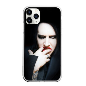 Чехол для iPhone 11 Pro матовый с принтом Marilyn Manson , Силикон |  | звезда | знаменитость | музыка | мэрилин мэнсон | певец | рокер