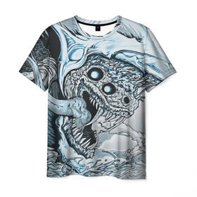 Мужская футболка 3D с принтом CSGO , 100% полиэфир | прямой крой, круглый вырез горловины, длина до линии бедер | counter strike | hyper beast | кс