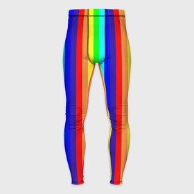 Мужские тайтсы 3D с принтом Радуга вертикальные полосы ,  |  | вертикальные | жёлтый | зелёный | красный | оранжевый | полосы | радуга | синий | фиолетовый