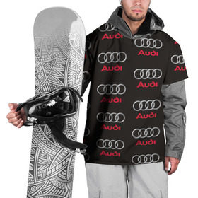 Накидка на куртку 3D с принтом Audi , 100% полиэстер |  | ауди