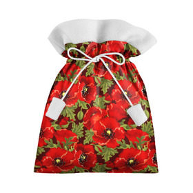 Подарочный 3D мешок с принтом Маки , 100% полиэстер | Размер: 29*39 см | flowers | poppies | red | wild | красные | мак | маки | полевые | цветы