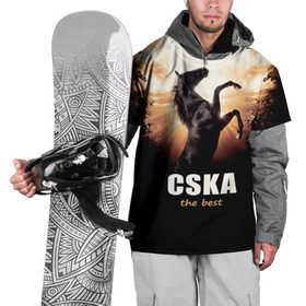 Накидка на куртку 3D с принтом CSKA the best , 100% полиэстер |  | Тематика изображения на принте: bcjhj