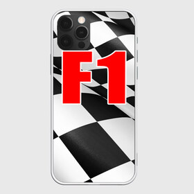 Чехол для iPhone 12 Pro Max с принтом Формула 1 , Силикон |  | Тематика изображения на принте: f1 | formula 1 | авто | автогонки | автоспорт | спорткар | финиш