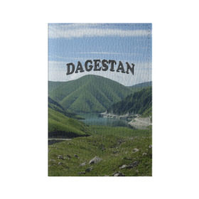 Обложка для паспорта матовая кожа с принтом Дагестан 2 , натуральная матовая кожа | размер 19,3 х 13,7 см; прозрачные пластиковые крепления | дагестан | даги | кавказ