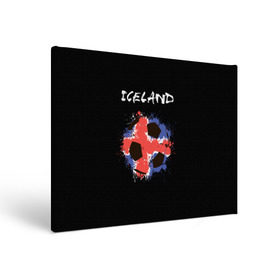 Холст прямоугольный с принтом Исландия , 100% ПВХ |  | euro 2016