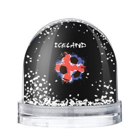 Снежный шар с принтом Исландия , Пластик | Изображение внутри шара печатается на глянцевой фотобумаге с двух сторон | euro 2016