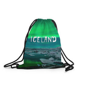 Рюкзак-мешок 3D с принтом Исландия , 100% полиэстер | плотность ткани — 200 г/м2, размер — 35 х 45 см; лямки — толстые шнурки, застежка на шнуровке, без карманов и подкладки | исландия