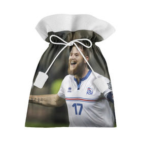 Подарочный 3D мешок с принтом Aron Gunnarsson , 100% полиэстер | Размер: 29*39 см | euro 2016