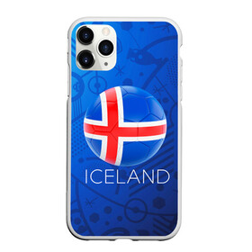 Чехол для iPhone 11 Pro матовый с принтом Исландия , Силикон |  | euro 2016