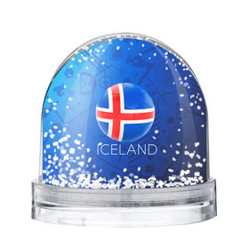 Снежный шар с принтом Исландия , Пластик | Изображение внутри шара печатается на глянцевой фотобумаге с двух сторон | euro 2016