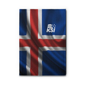 Обложка для автодокументов с принтом Исландия , натуральная кожа |  размер 19,9*13 см; внутри 4 больших “конверта” для документов и один маленький отдел — туда идеально встанут права | флаг