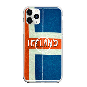 Чехол для iPhone 11 Pro Max матовый с принтом Исландия , Силикон |  | euro 2016
