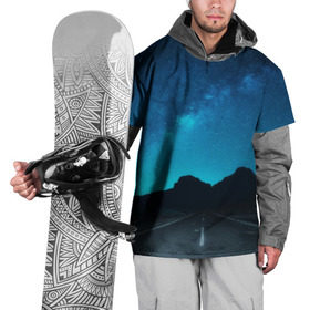 Накидка на куртку 3D с принтом Дорога под чистым небом , 100% полиэстер |  | Тематика изображения на принте: osfenemy | горы | дорога | звезды | космос | красиво | небо | пейзаж | путь | черный | чудо