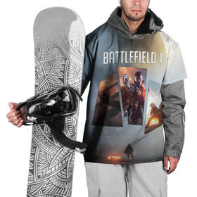 Накидка на куртку 3D с принтом Battlefield 1 , 100% полиэстер |  | Тематика изображения на принте: battlefield | батла | батлфилд