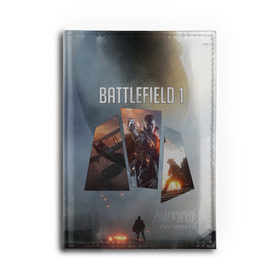 Обложка для автодокументов с принтом Battlefield 1 , натуральная кожа |  размер 19,9*13 см; внутри 4 больших “конверта” для документов и один маленький отдел — туда идеально встанут права | battlefield | батла | батлфилд