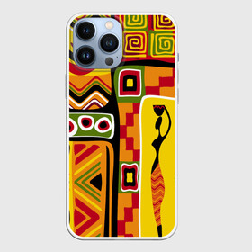 Чехол для iPhone 13 Pro Max с принтом АФРИКА | AFRICA ,  |  | Тематика изображения на принте: орнамент | этнический | этно | яркий