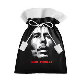 Подарочный 3D мешок с принтом Боб Марли , 100% полиэстер | Размер: 29*39 см | bob marley | боб марли | музыка | регги | ямайка