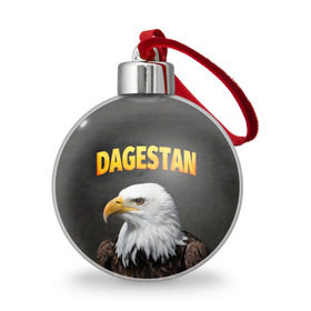 Ёлочный шар с принтом Дагестан 3 , Пластик | Диаметр: 77 мм | Тематика изображения на принте: дагестан | даги | кавказ